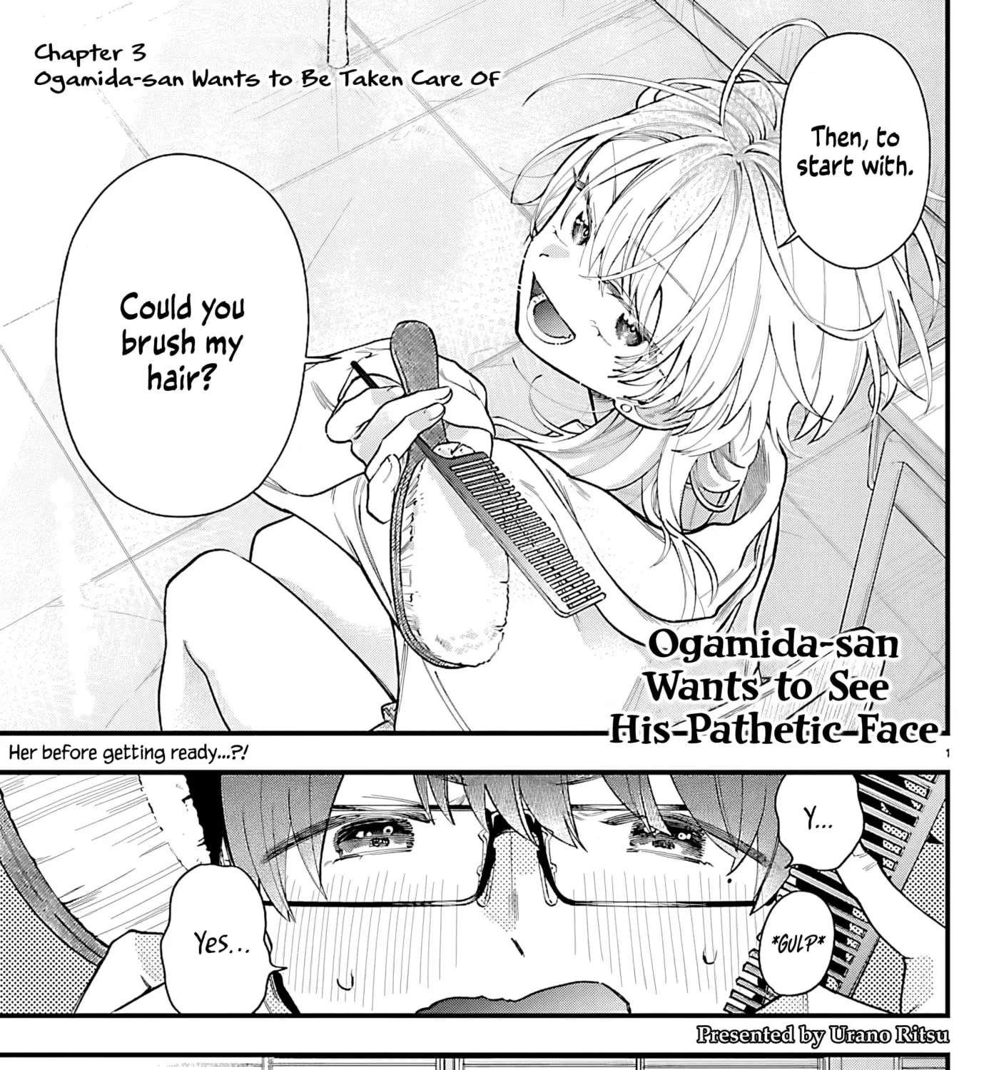 Ogamida-san wa Hetare-Gao ga Mitai Chapter 3 - page 2