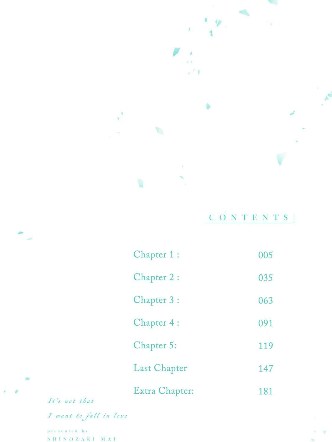 It's Not That I Want To Fall In Love Chapter 1 - page 2