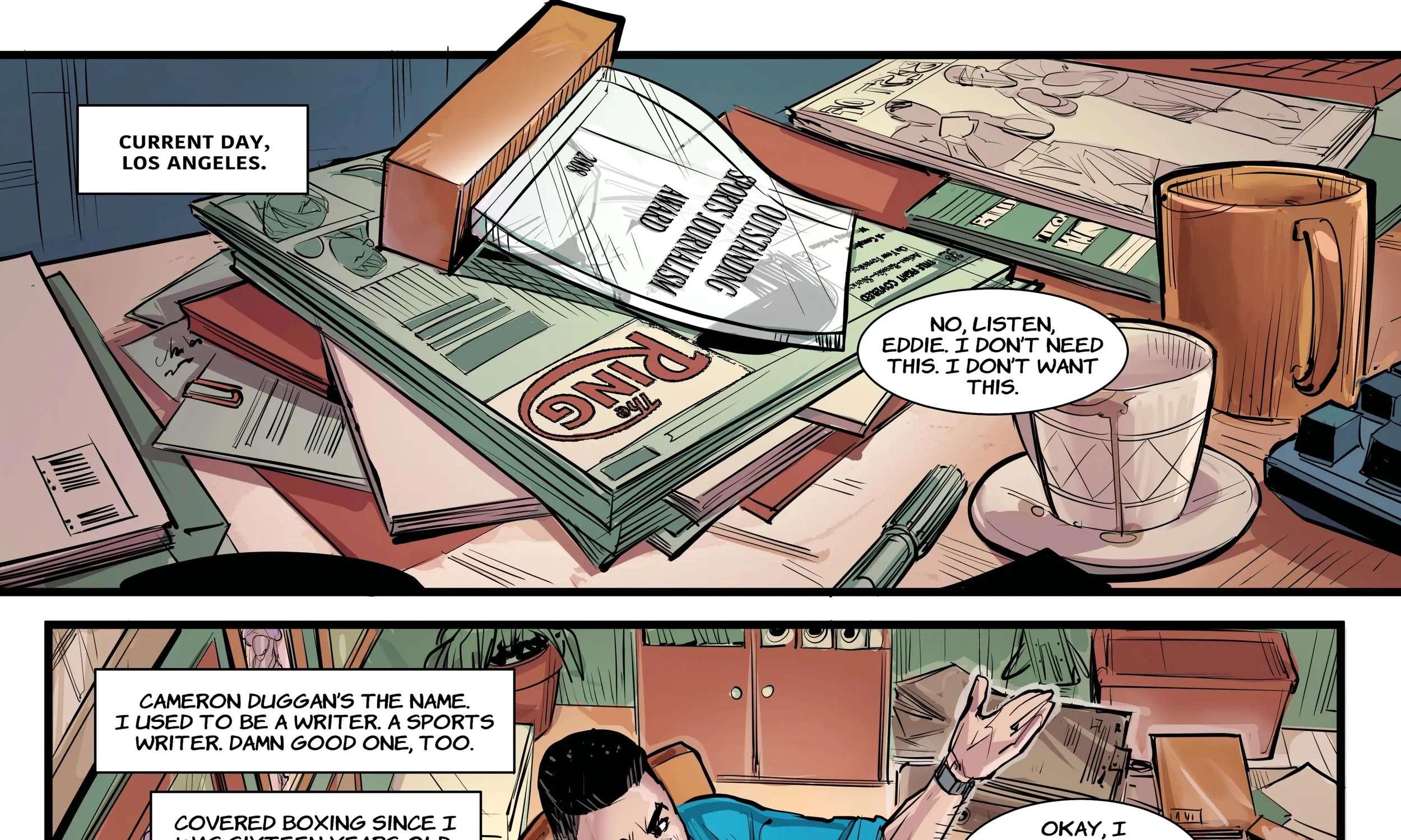 The Ring: The Man Who Beat the Man Chapter 1 - page 37