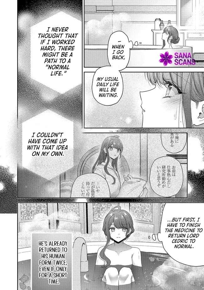 My Fiancé, Who Used to Hate Me, Turned into a Squirrel and Came to Me for Help. Chapter 9 - page 27