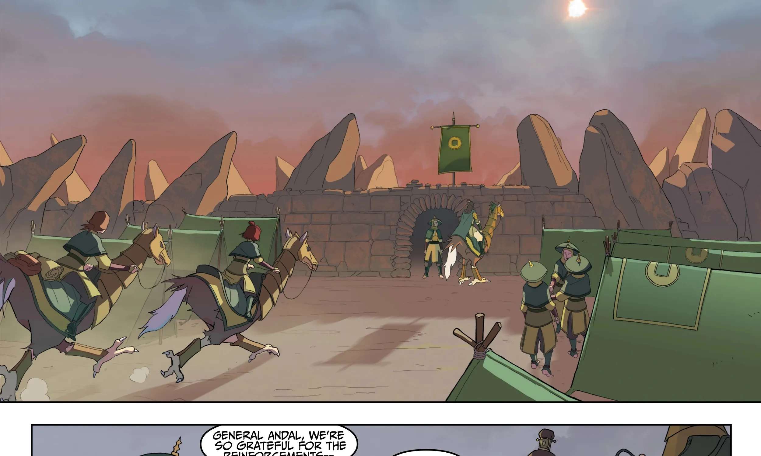 Avatar: The Last Airbender – The Kyoshi Warriors Chapter 2 - page 13