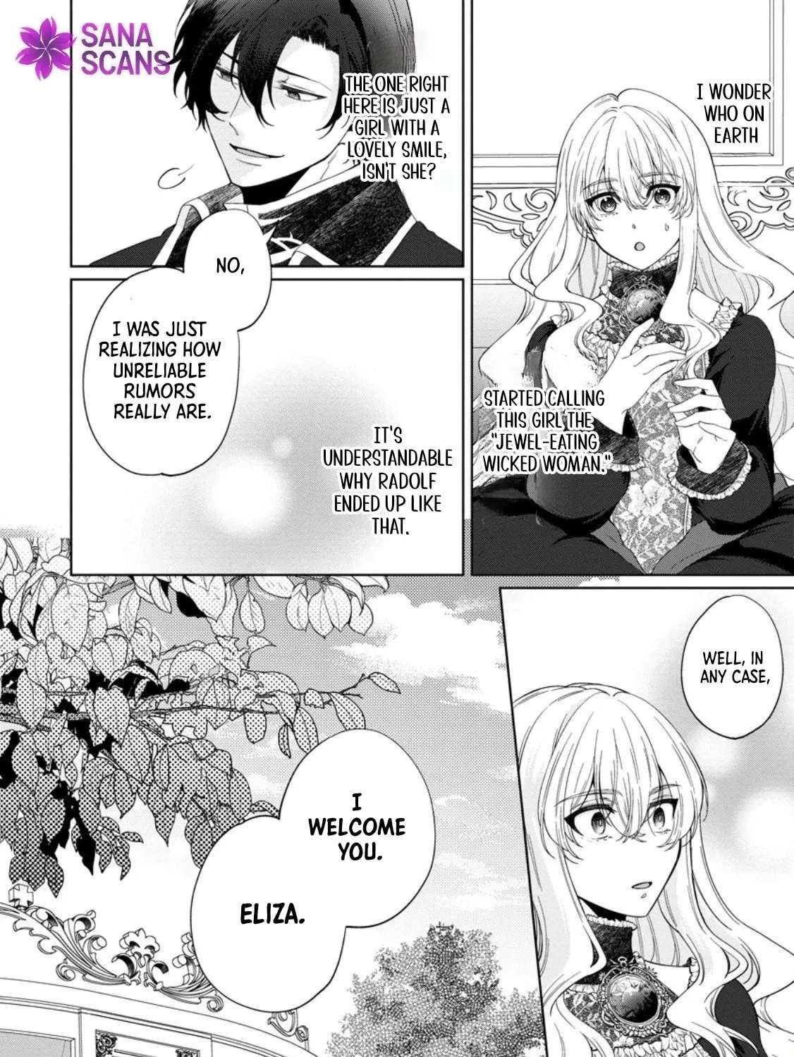 Akuyaku Reijou no Nariagari: Ringoku de Houseki no Seijo to Yobareru Made Chapter 3 - page 50