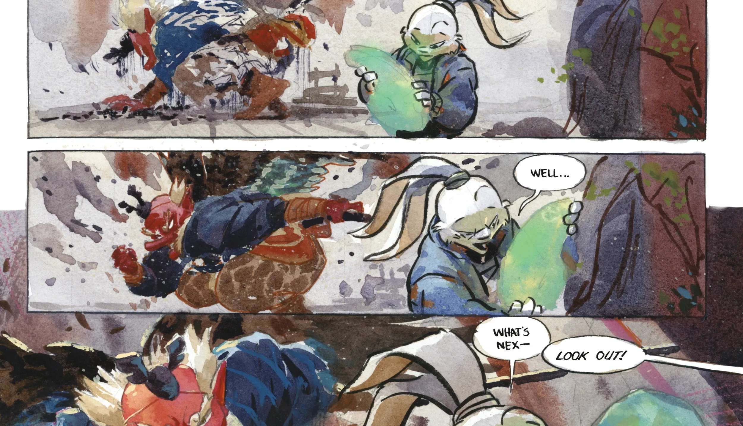 Usagi Yojimbo: Kaitō '84 Chapter 4 - page 17