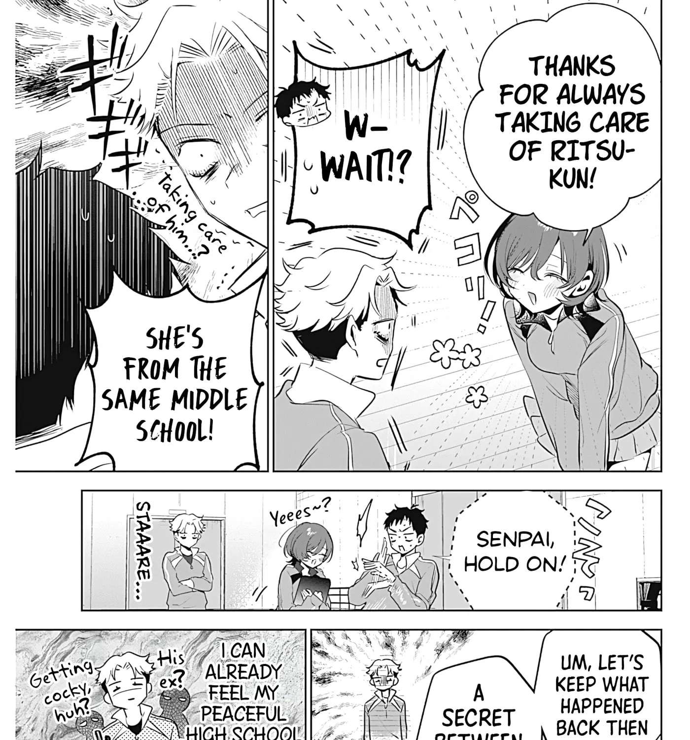 Tsuzura-senpai wa Motokano dakara Chapter 3 - page 9