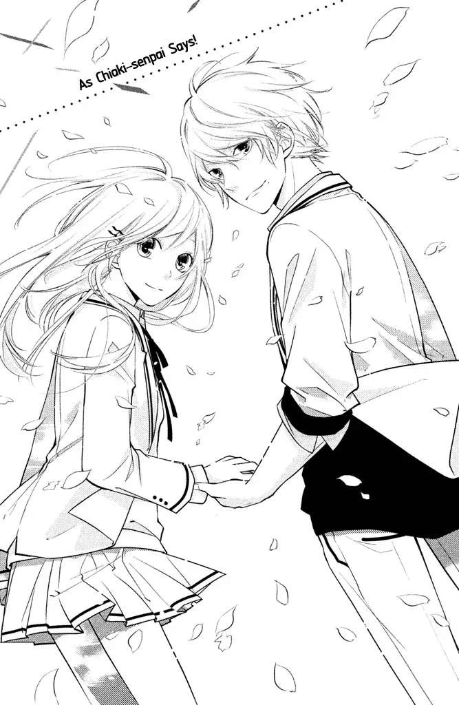 Chiaki-Sempai no Iu Toori Chapter 3 - page 1