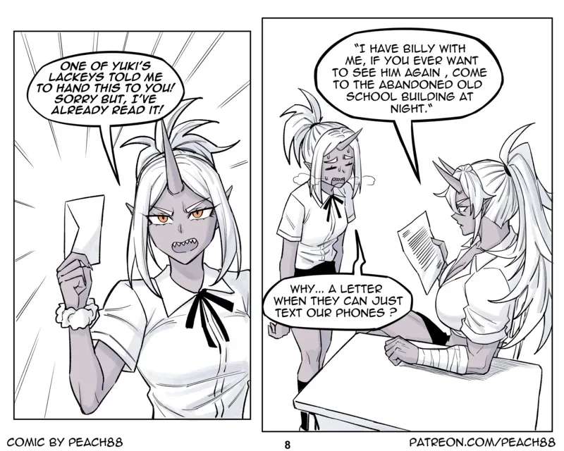My Oni Girlfriend Chapter 16 - page 8