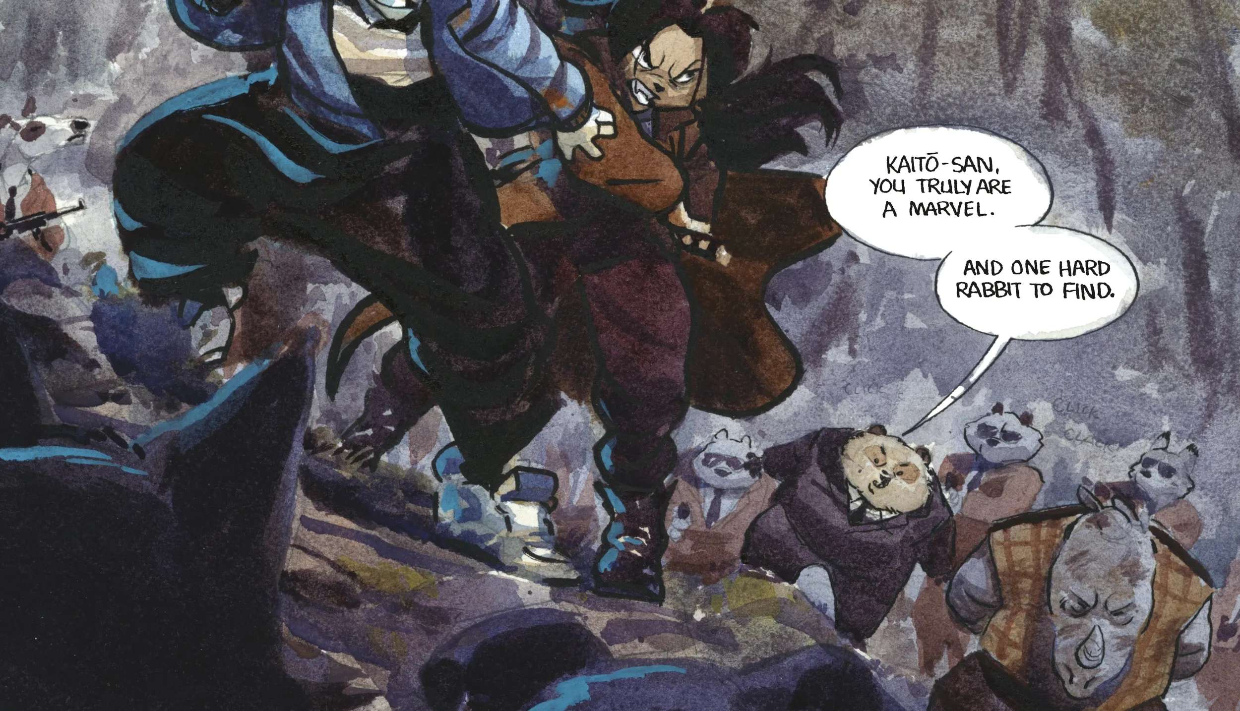 Usagi Yojimbo: Kaitō '84 Chapter 4 - page 65