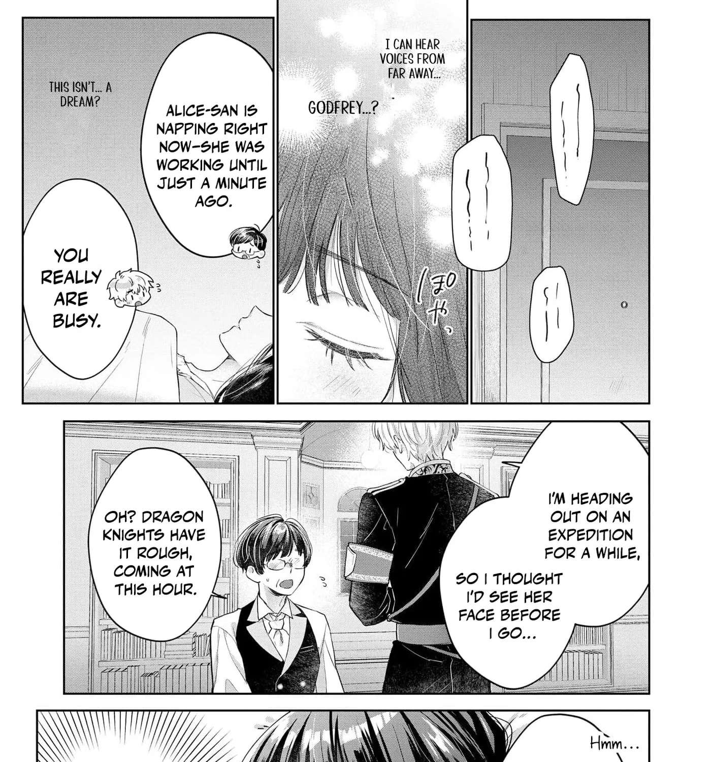 The Snow Maiden Who Can't Be Honest Is Sweetly Melted by the Sleeping Dragon Knight Chapter 7 - page 46