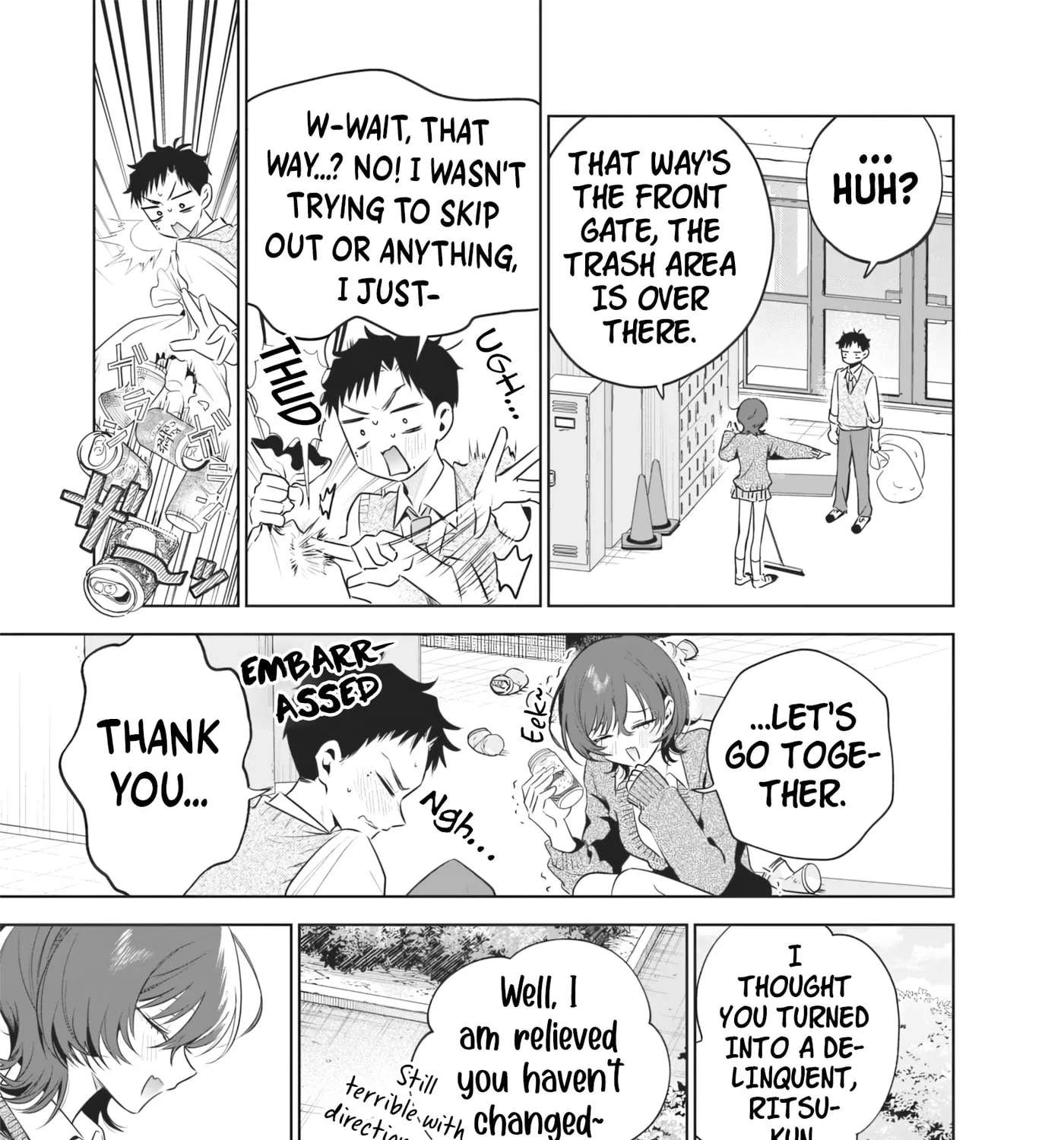 Tsuzura-senpai wa Motokano dakara Chapter 4 - page 13