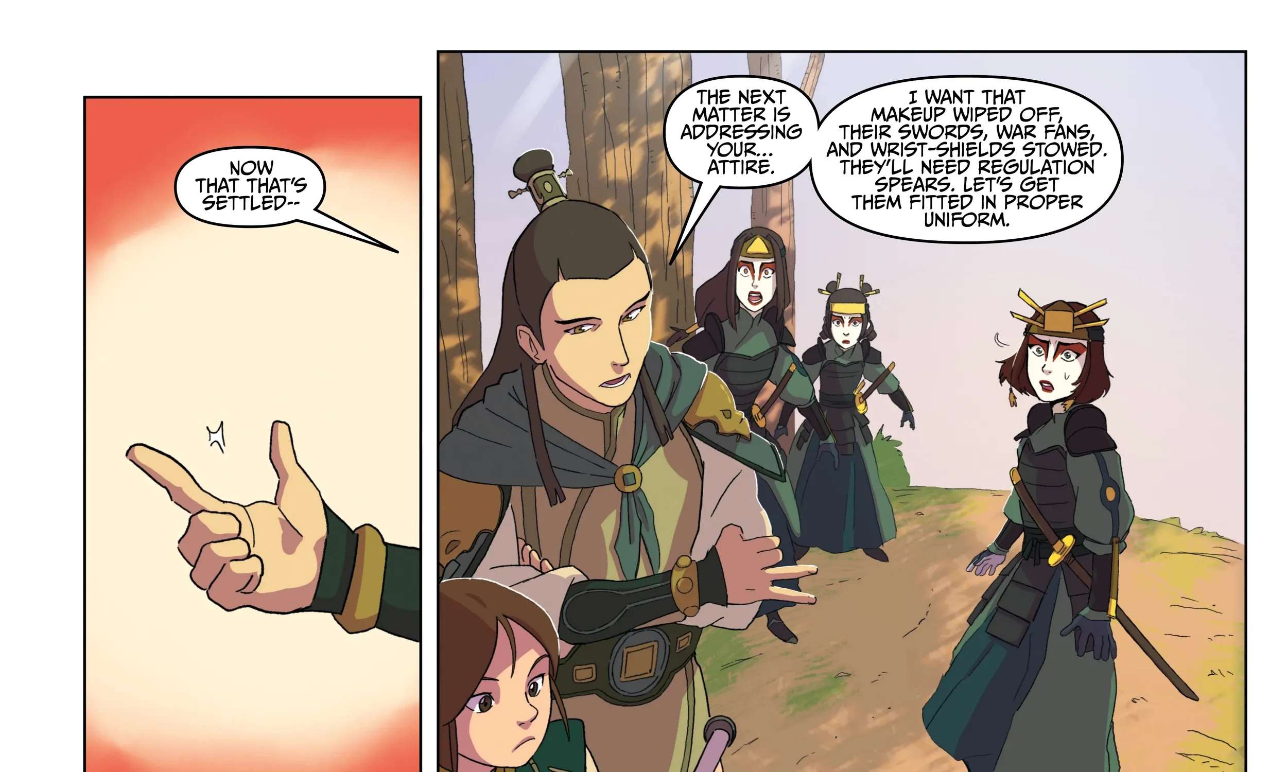 Avatar: The Last Airbender – The Kyoshi Warriors Chapter 1 - page 55