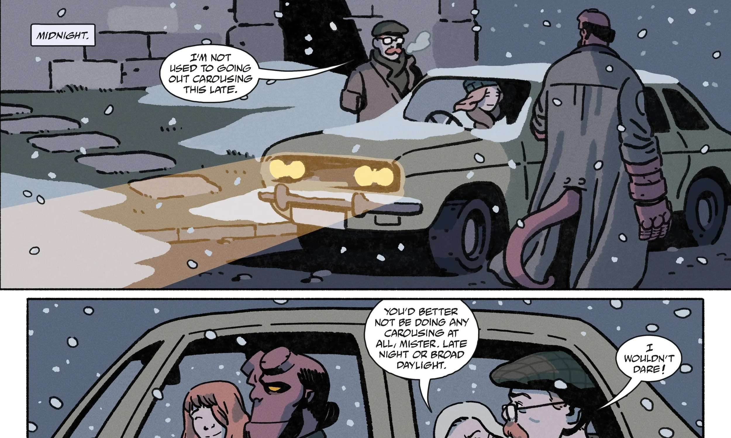 Hellboy in Love: Black Eyes Chapter 1 - page 25
