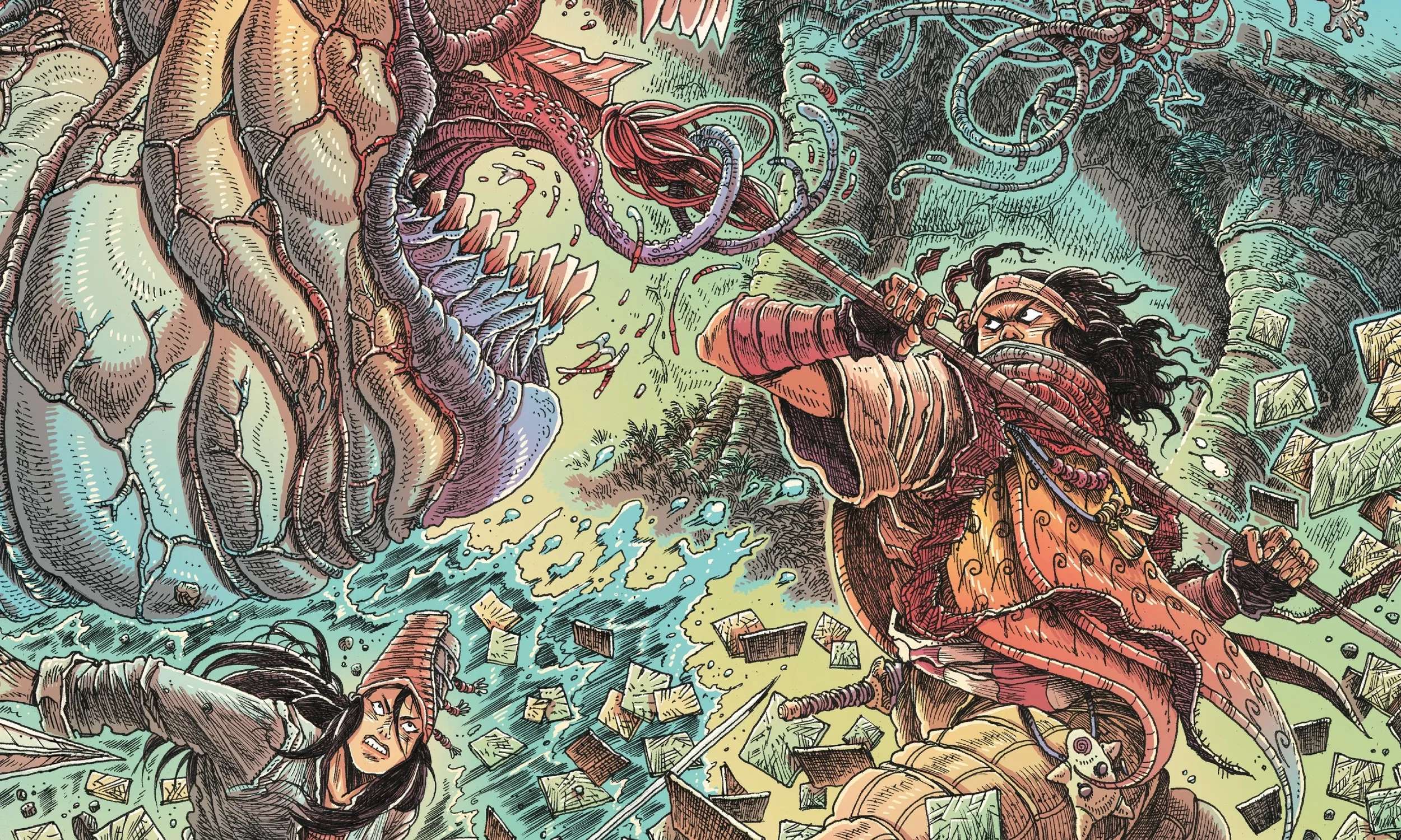 Orphan and the Five Beasts: Bath of Blood Chapter 4 - page 2