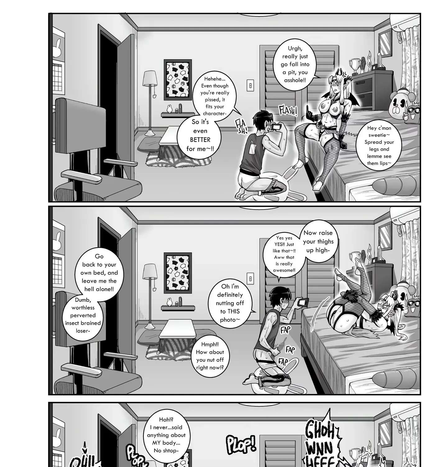 Annoying Little Sister needs to be Scolded Chapter 3 - page 87