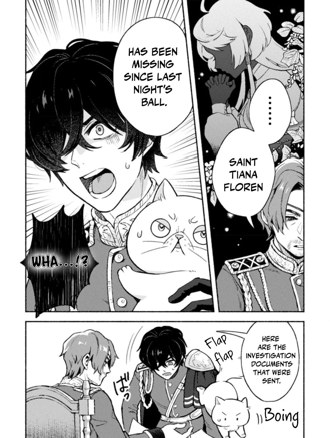 Nekura Kishi ni Yoru Dekiai Mankitsu-chuu nu Busa Neko, Jitsu wa Seijo desu! Chapter 4 - page 13