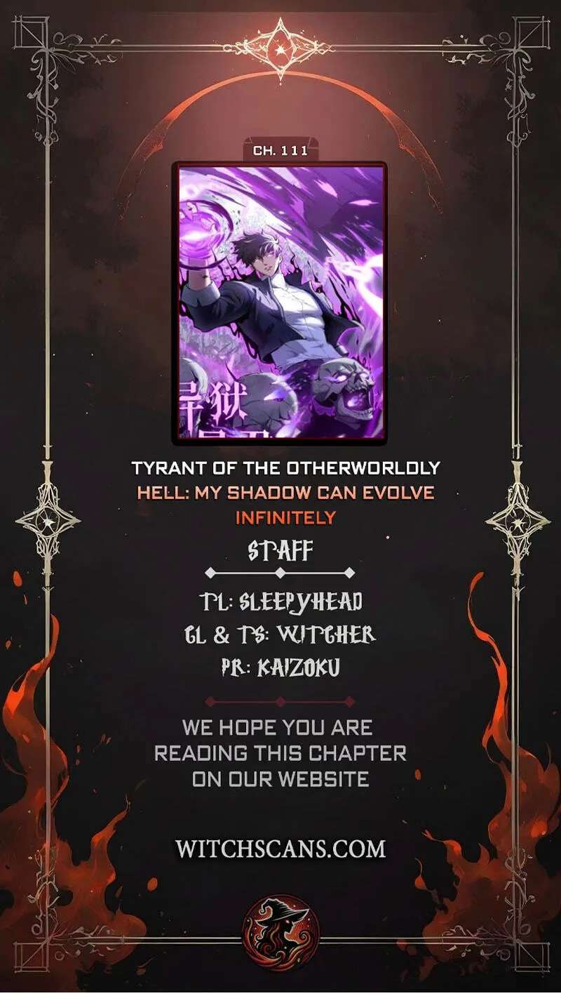 Tyrant of the Otherworldly Hell: My Shadow Can Evolve Infinitely Chapter 111 - page 1