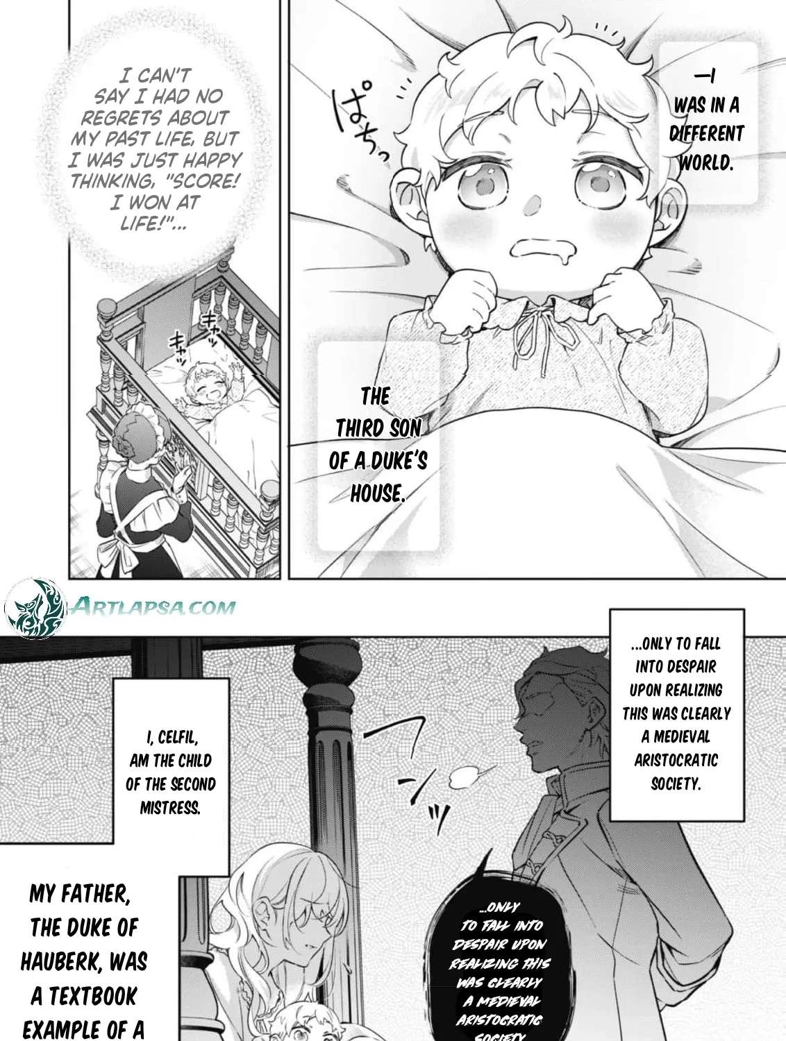 The Third Son of the Heiburg Family Is a Little Devil Shota Chapter 1 - page 8