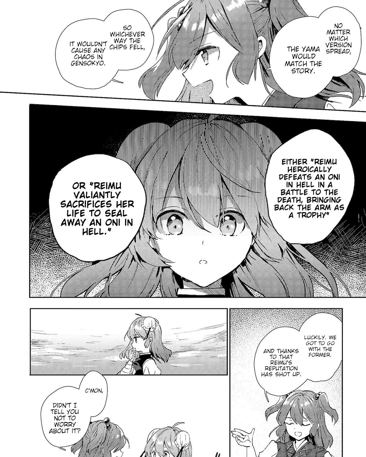 Touhou Ibarakasen - Wild And Horned Hermit Chapter 51 - page 51