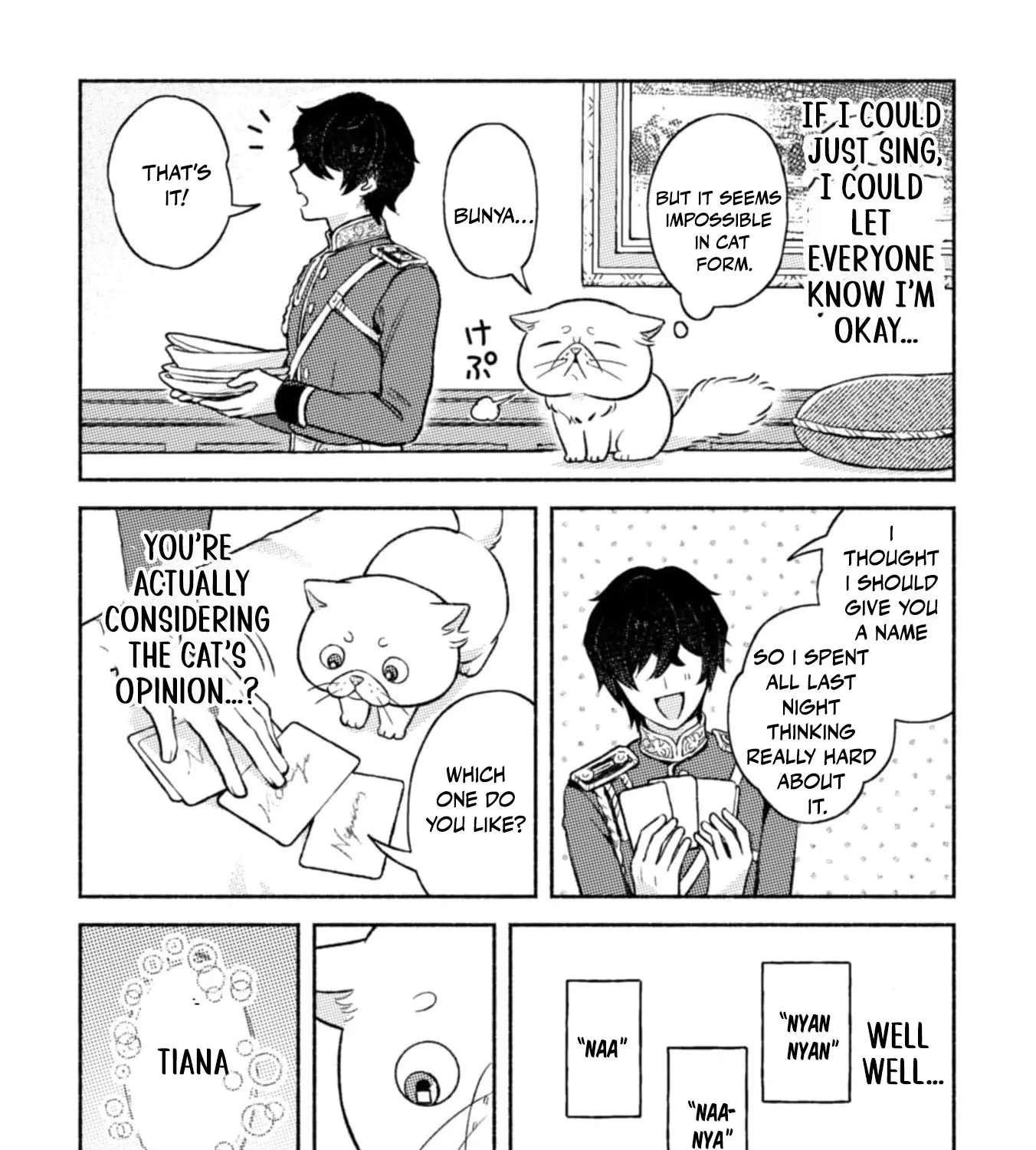 Nekura Kishi ni Yoru Dekiai Mankitsu-chuu nu Busa Neko, Jitsu wa Seijo desu! Chapter 3 - page 17