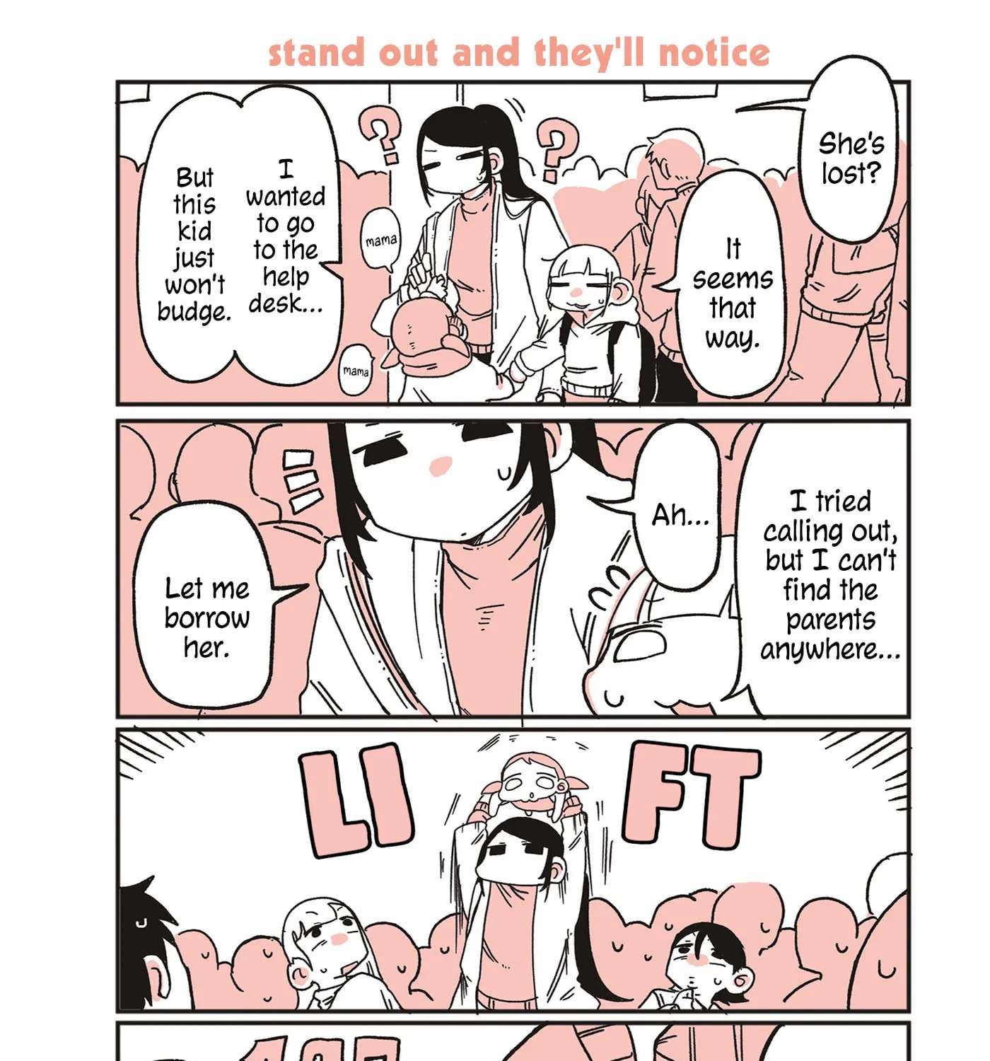 Oosaki-san & Komori-san Chapter 91 - page 1