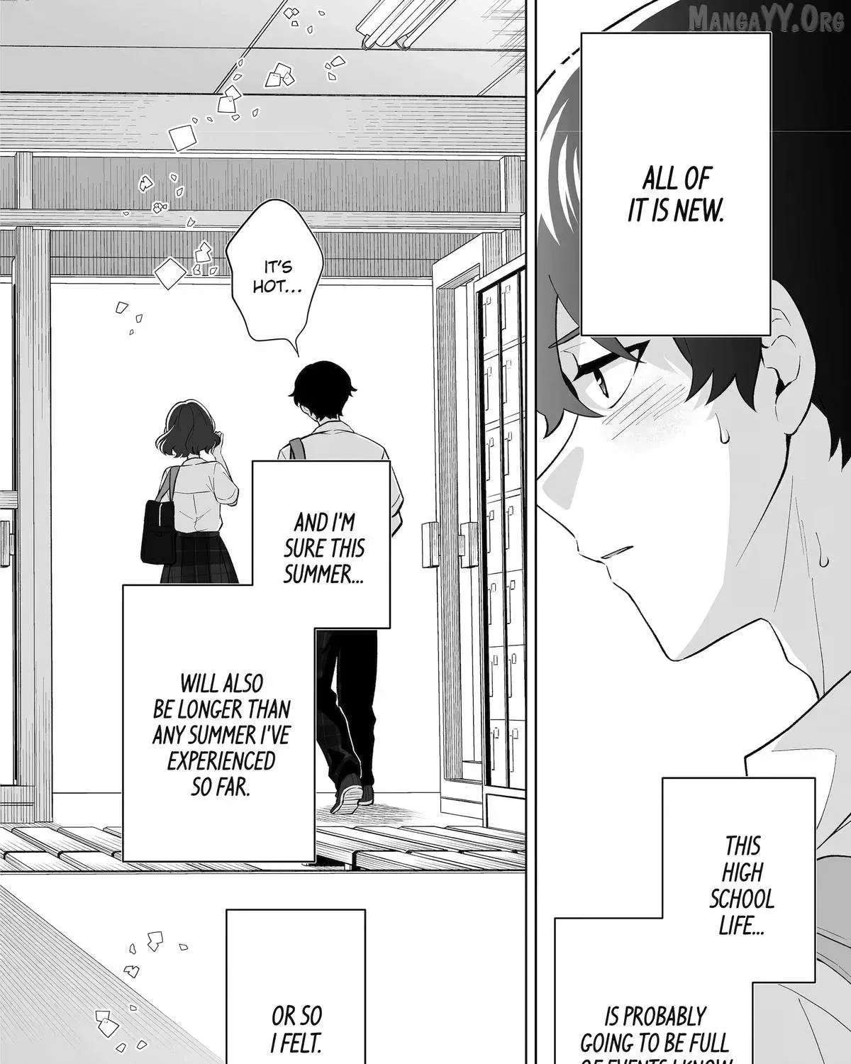 Please Leave Me Alone (For Some Reason, She Wants To Change A Lone Wolf's Helpless High School Life.) Chapter 33 - page 56