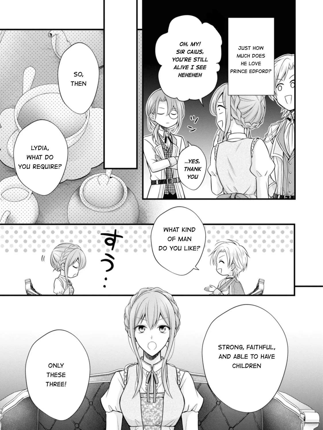Otoko Un Zero no Kusushi Reijou, Hatsukoi no Kurokishi-sama ga Oshikake Konyakusha ni Narimashite. Chapter 2 - page 25
