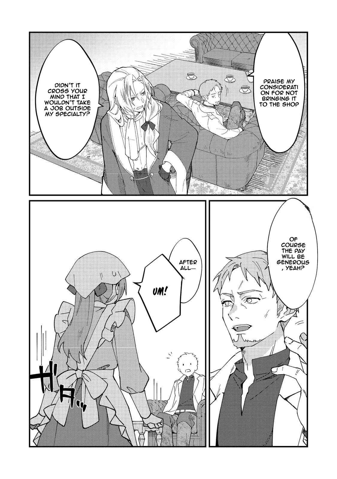 Hiroware Deshi to Birei Majutsushi ~Monogusa Shishou no Kutsushita Sagashi wa Kyou mo Taihendesu~ @COMIC Chapter 1 - page 16