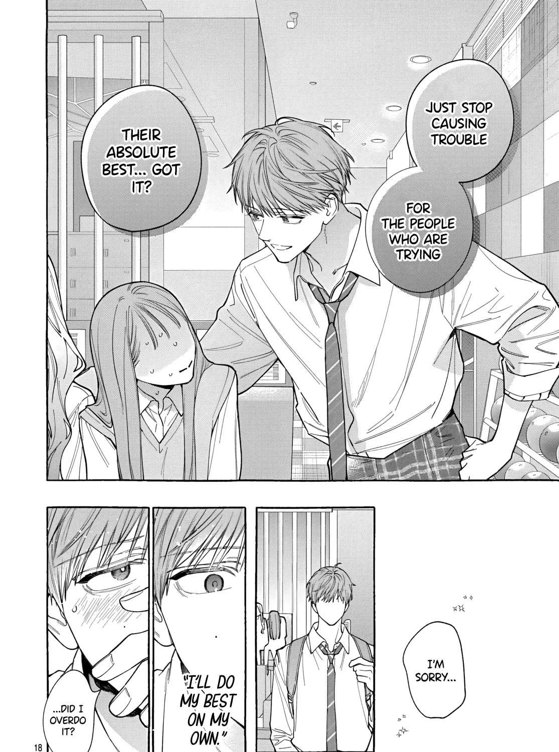 High School Yuri Manga Chapter 3 - page 19