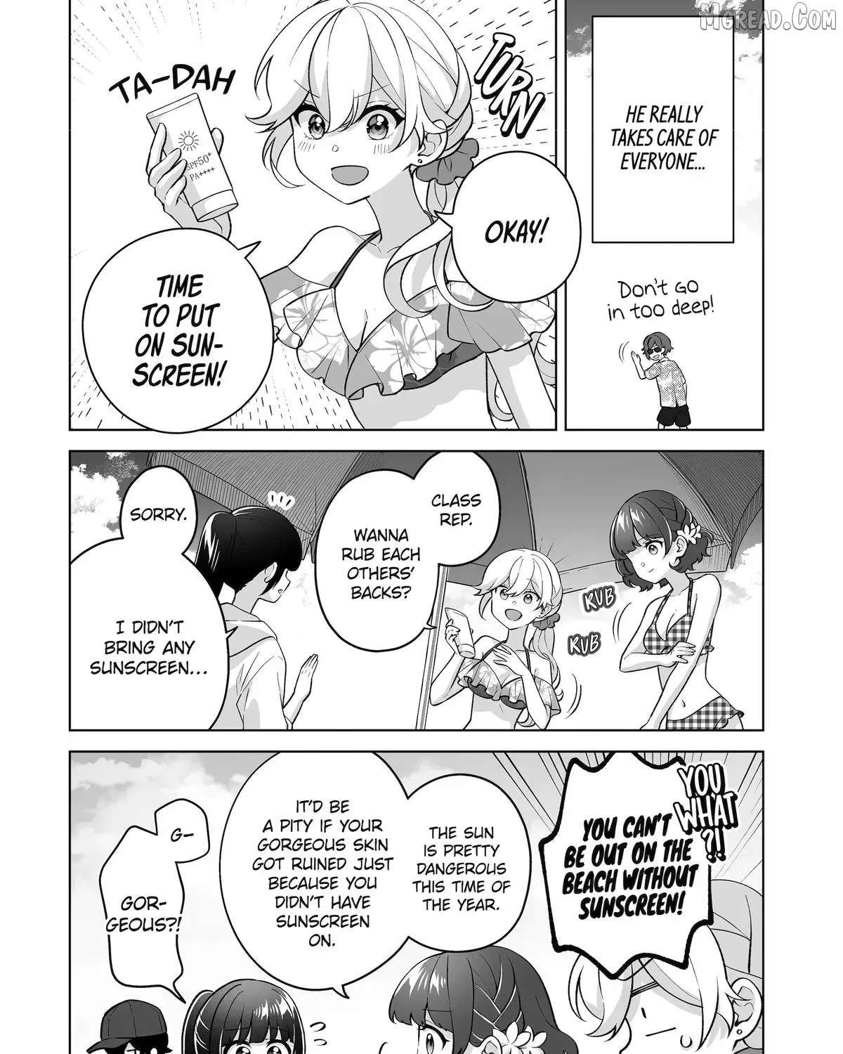 Please Leave Me Alone (For Some Reason, She Wants To Change A Lone Wolf's Helpless High School Life.) Chapter 36 - page 3