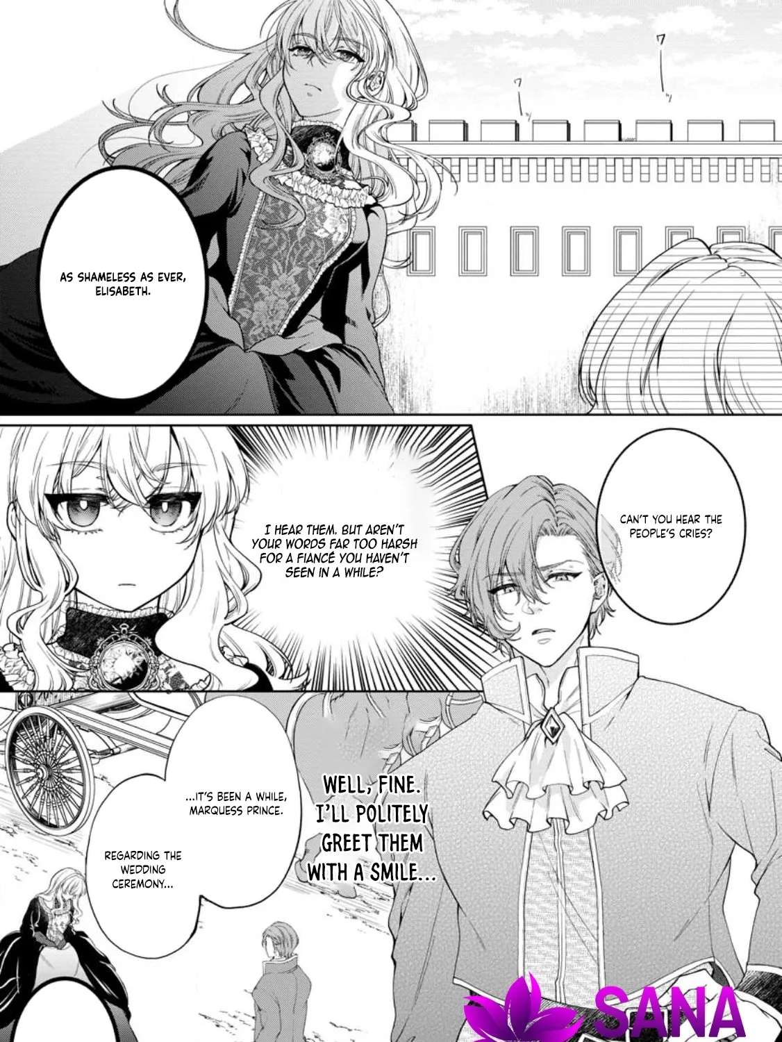 Akuyaku Reijou no Nariagari: Ringoku de Houseki no Seijo to Yobareru Made Chapter 1 - page 7