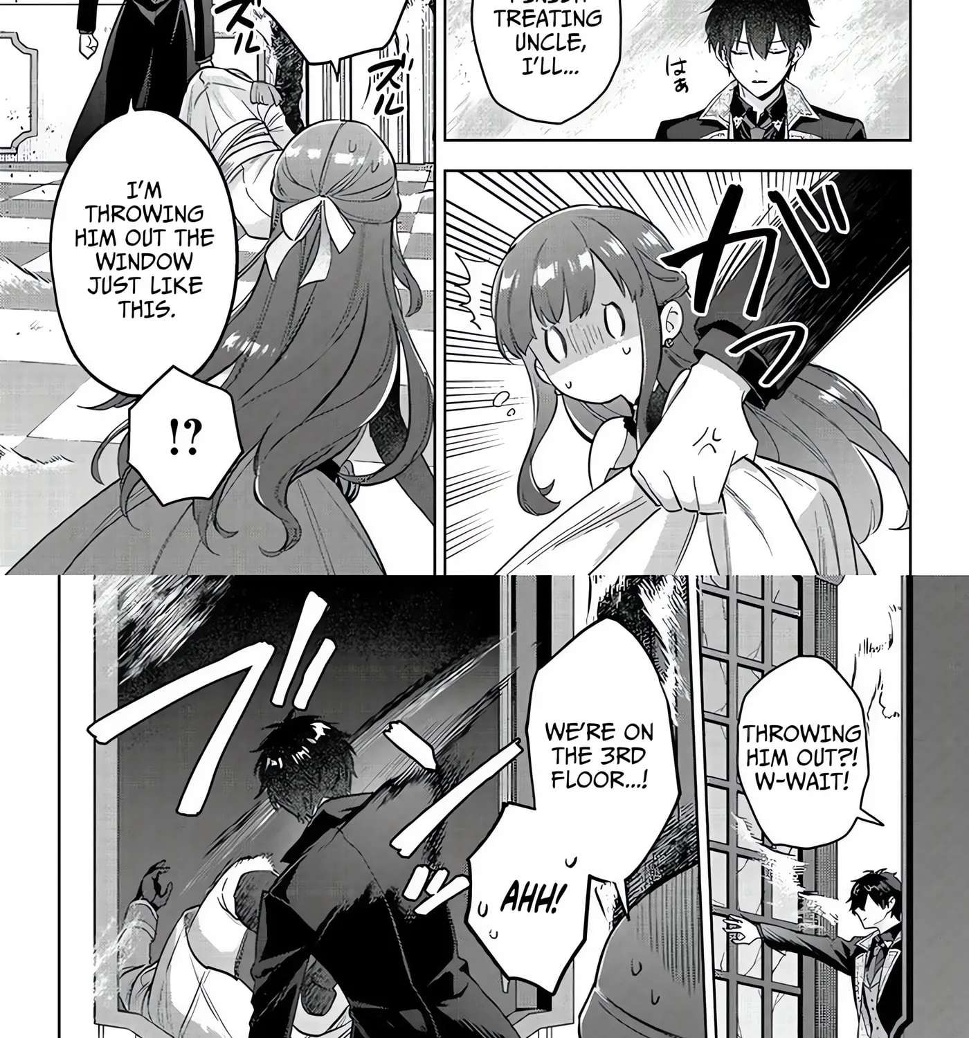 Akutou Ikka no Mana Musume, Tensei Saki mo Otome Game no Gokudou Reijou deshita.: Saijoukyuu Rank no Akuyaku-sama, Sono Dekiai wa Fuyou desu! @COMIC Chapter 30 - page 40