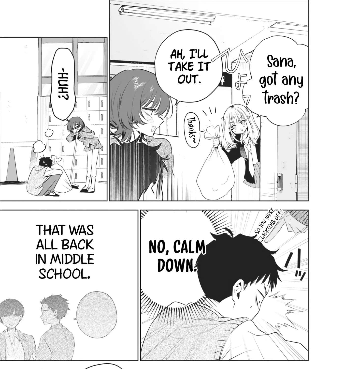 Tsuzura-senpai wa Motokano dakara Chapter 4 - page 9