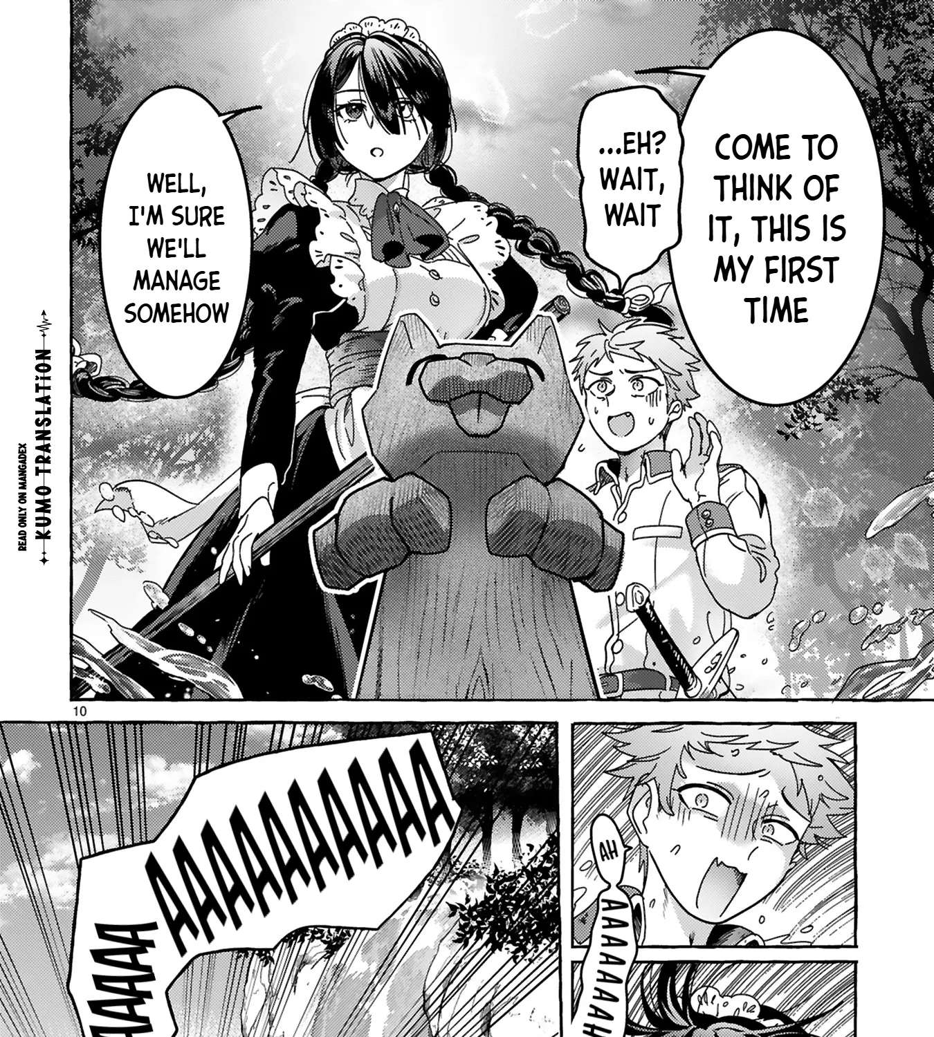 Miss Kojima, the Widowed Young Lady, Is the Strongest and Cutest Chapter 6 - page 20