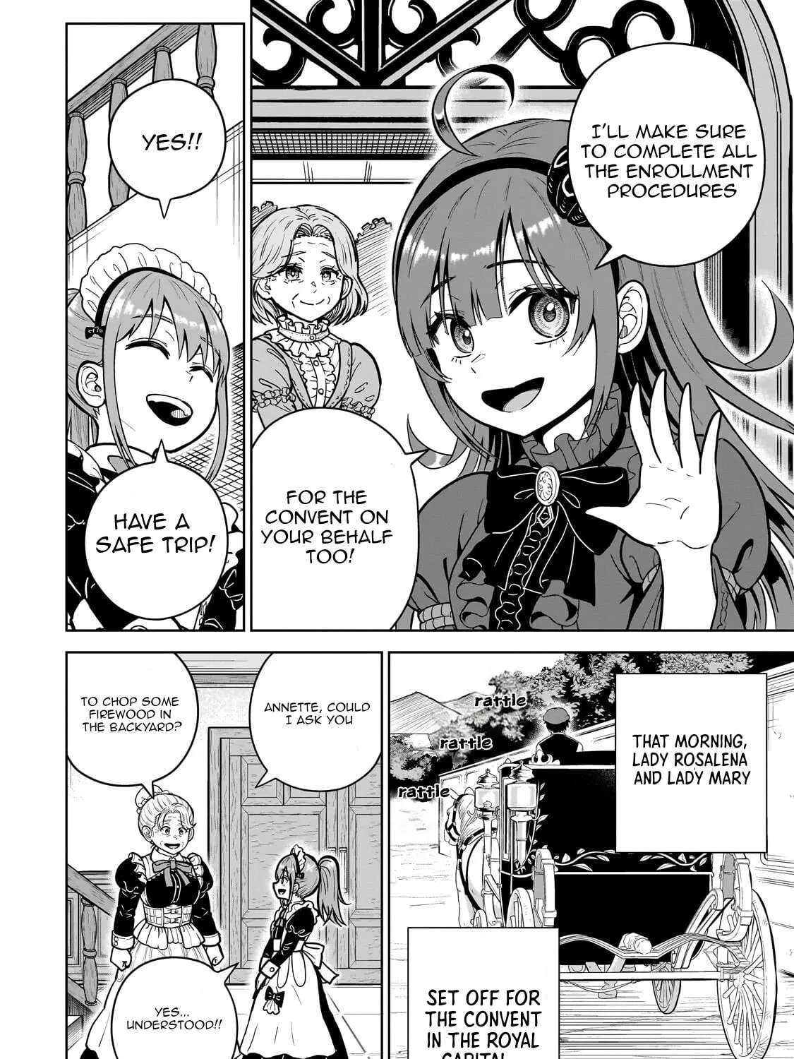 Sword Saint Reborn as a Maid, Ruling with a Broom. Chapter 10 - page 10