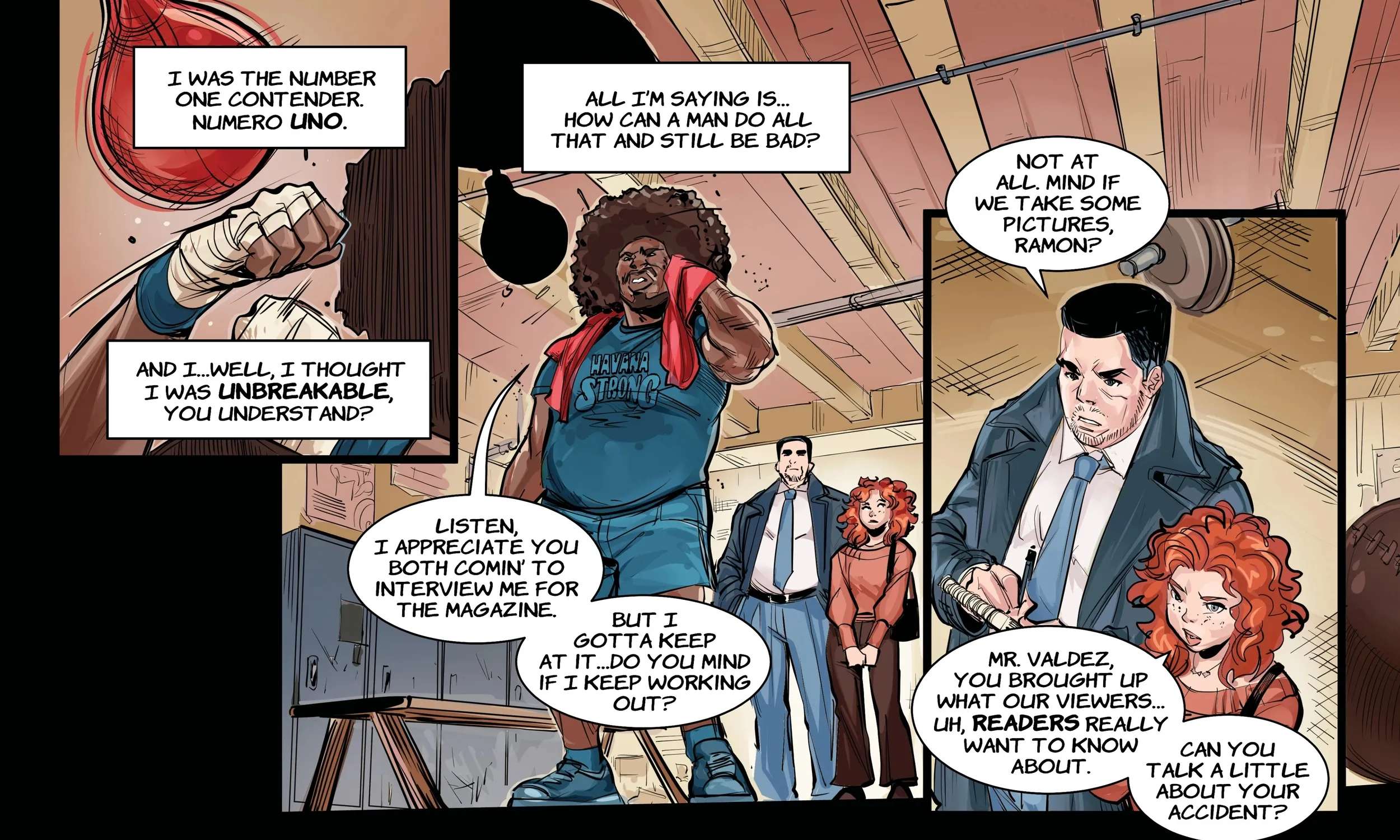 The Ring: The Man Who Beat the Man Chapter 3 - page 31