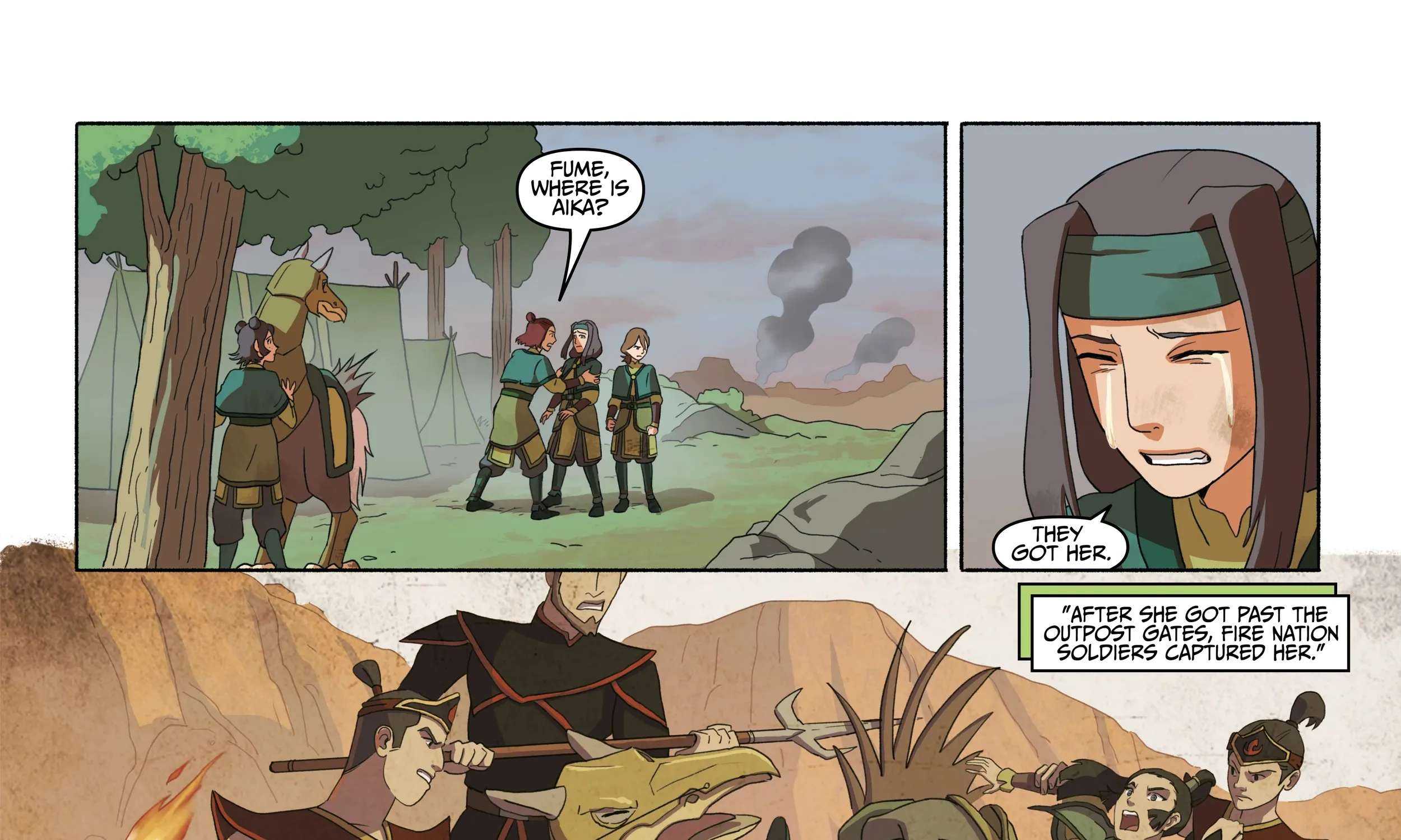 Avatar: The Last Airbender – The Kyoshi Warriors Chapter 3 - page 7