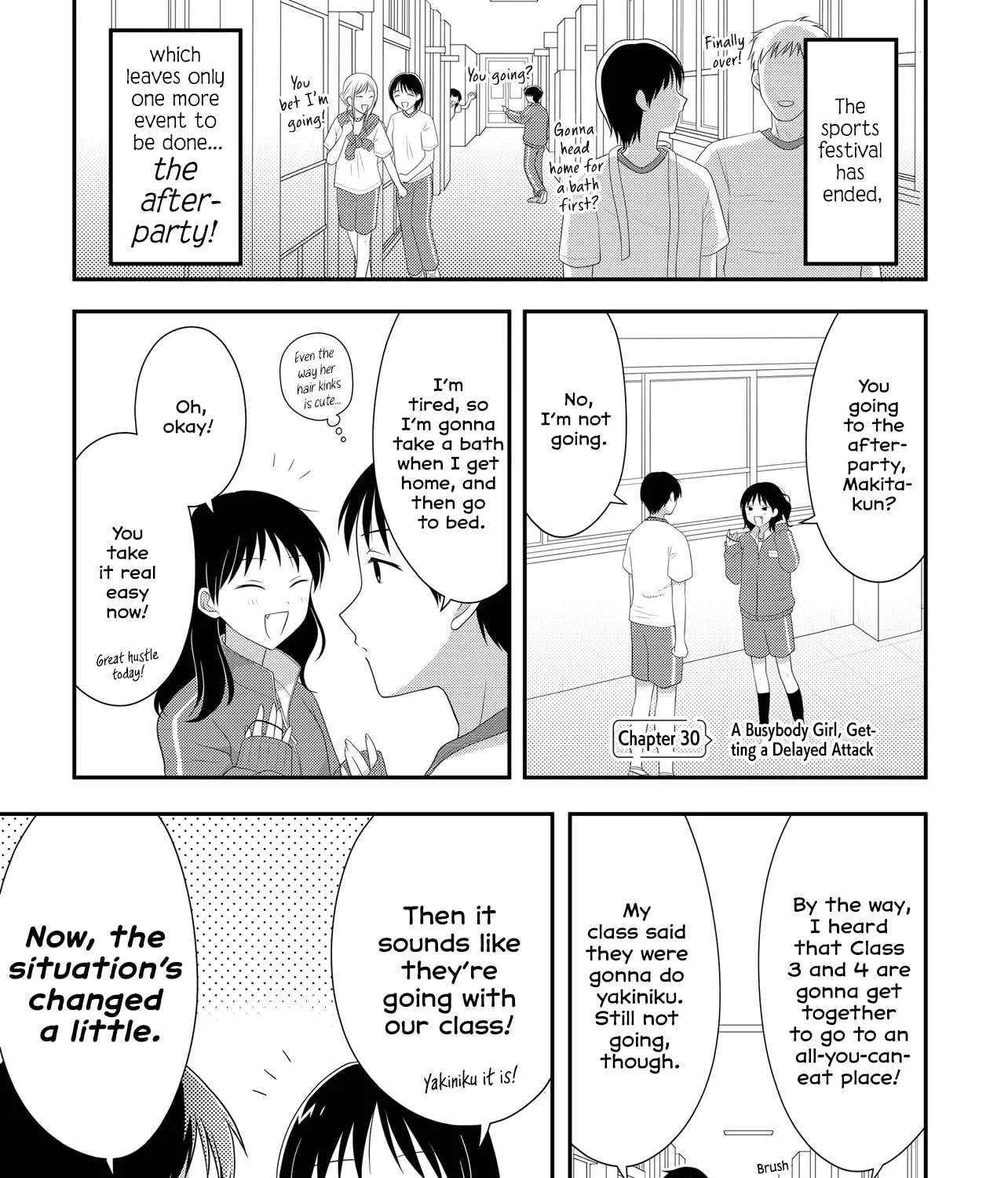 Osekkai Joshi, Koi wo Suru Chapter 30 - page 1