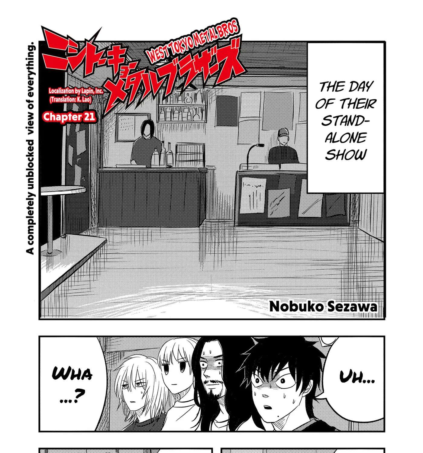 Nishi Tokyo Metal Brothers Chapter 21 - page 1