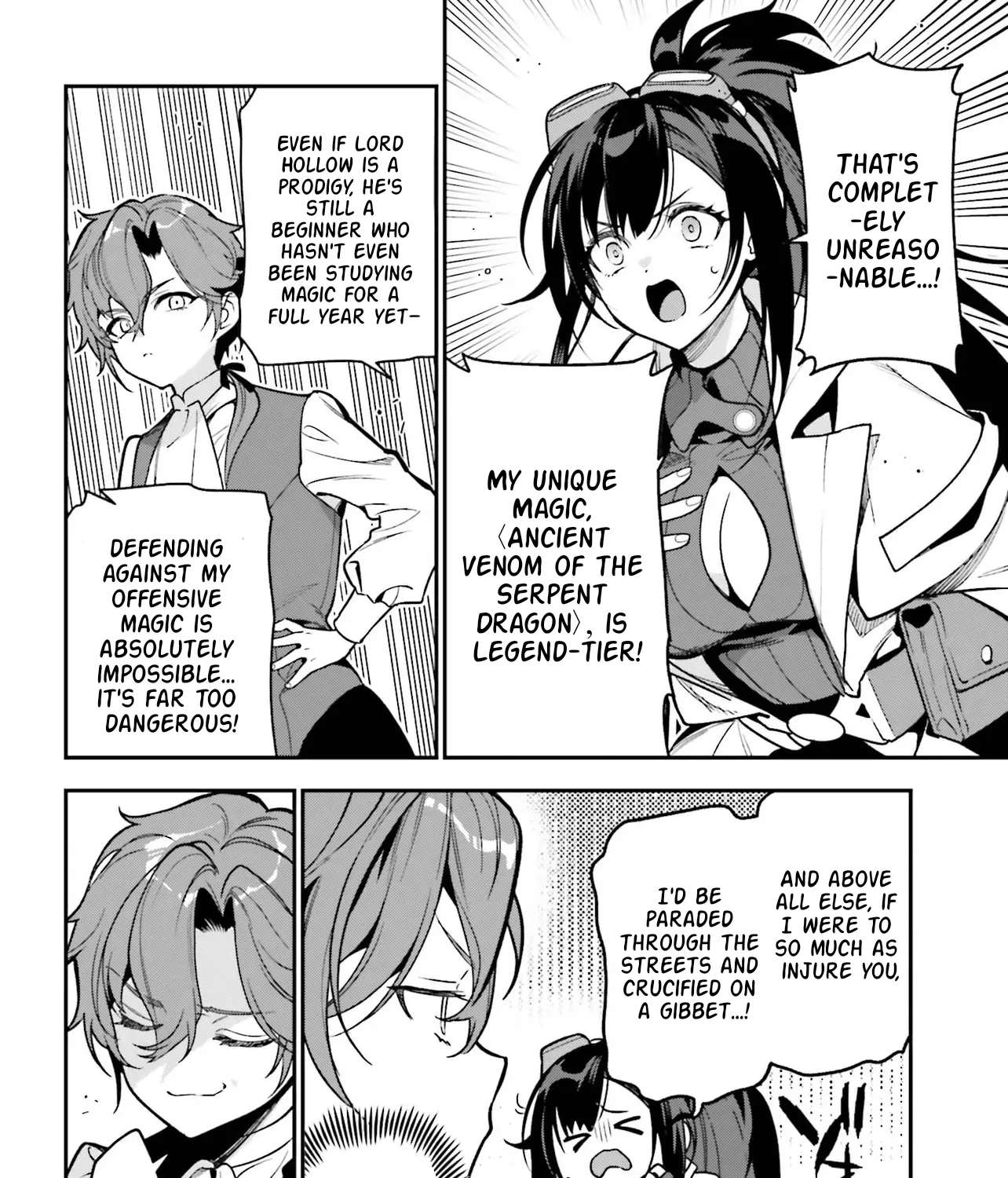 The Scum Noble Dominates by Humbly Grinding ~ Using Meta-Knowledge and the Unique Magic To Dodge the Bad End ~ Chapter 2.1 - page 36