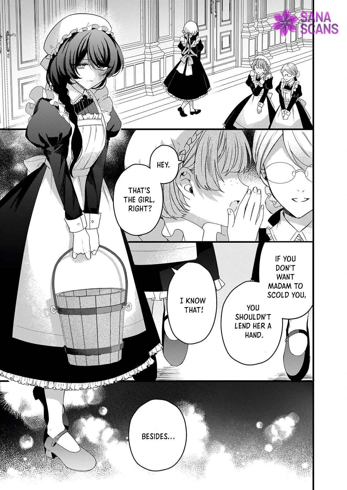 Watashi no Mahoutsukai ~Shitagerareta Shoujo wa Utsukushiki Outei Heika ni Misomerareru~ Chapter 2 - page 3