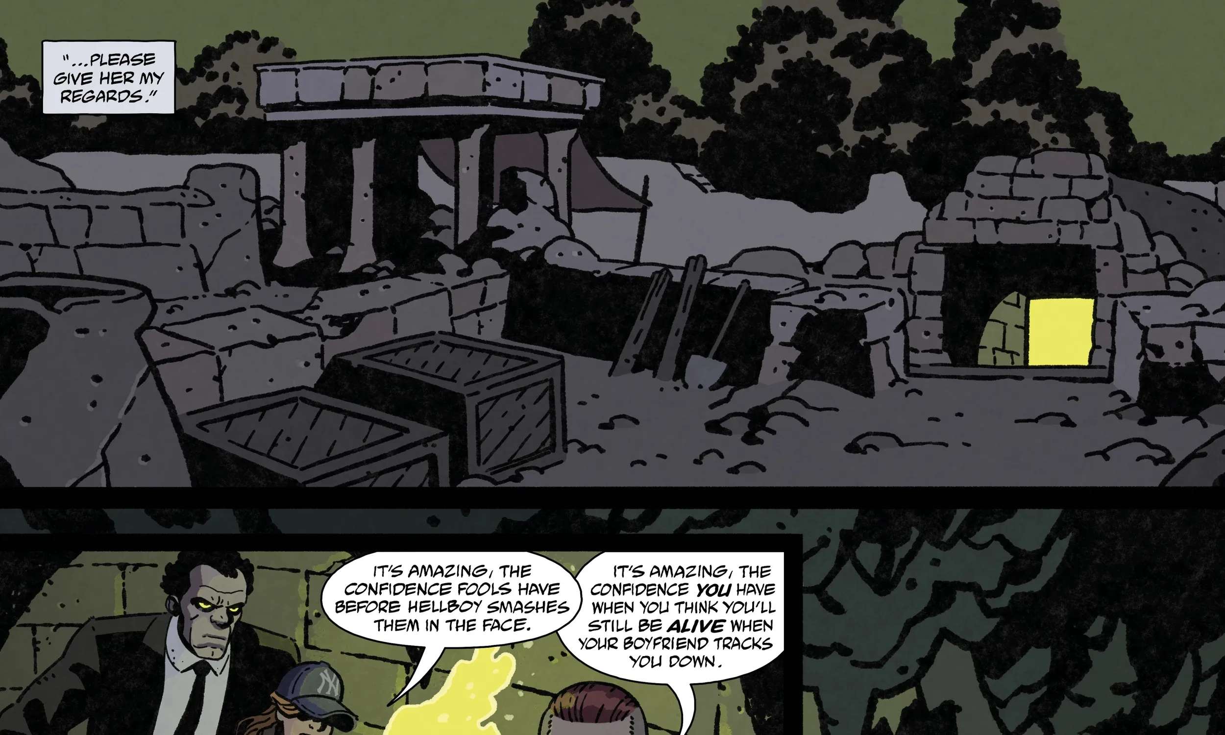 Hellboy in Love: Obsidian Chapter 2 - page 22