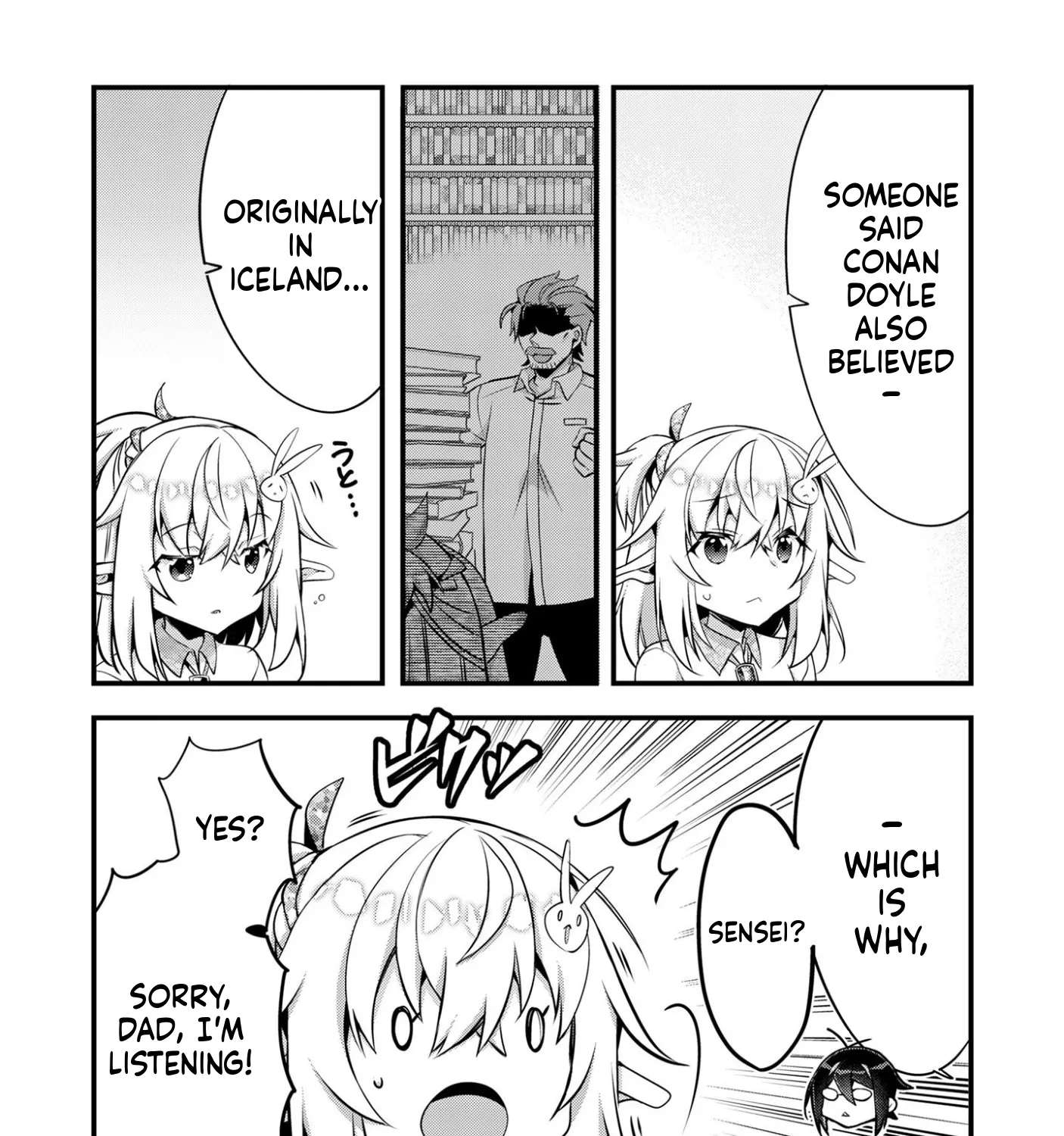 Elf-sensei to Yobanaide! Chapter 3 - page 24