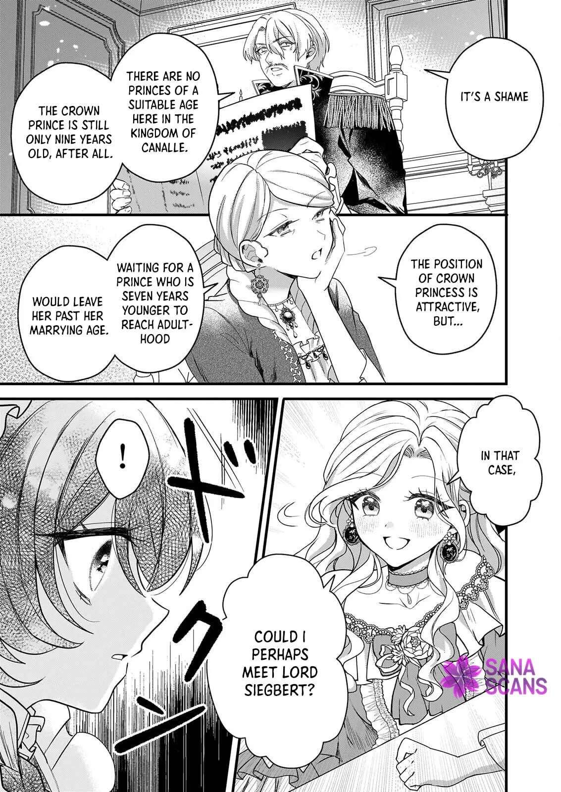 Watashi no Mahoutsukai ~Shitagerareta Shoujo wa Utsukushiki Outei Heika ni Misomerareru~ Chapter 2 - page 9