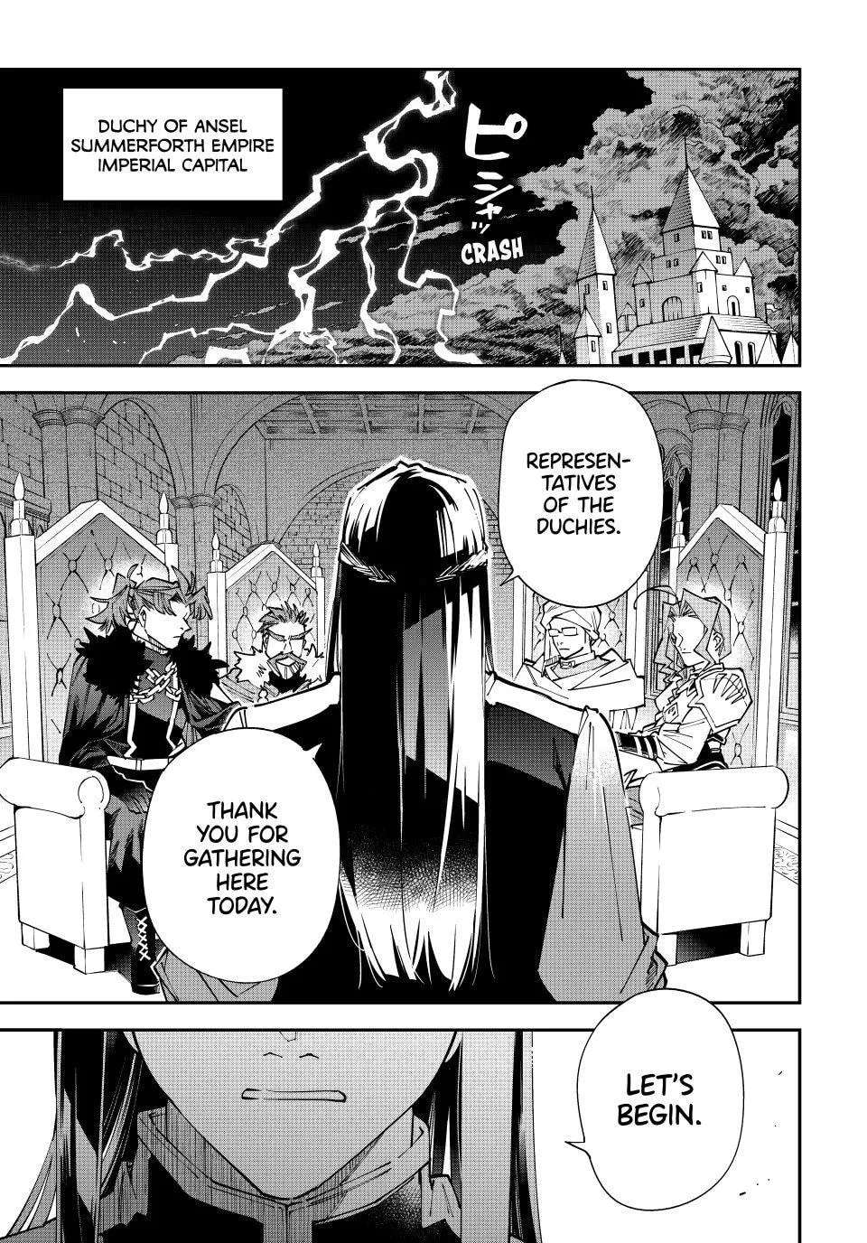 Tensei Kizoku, Kantei Skill de Nariagaru: Jakushou Ryouchi o Uketsuida node, Yuushuu na Jinzai o Fuyashiteitara, Saikyou Ryouchi ni Natteta Chapter 182 - page 1