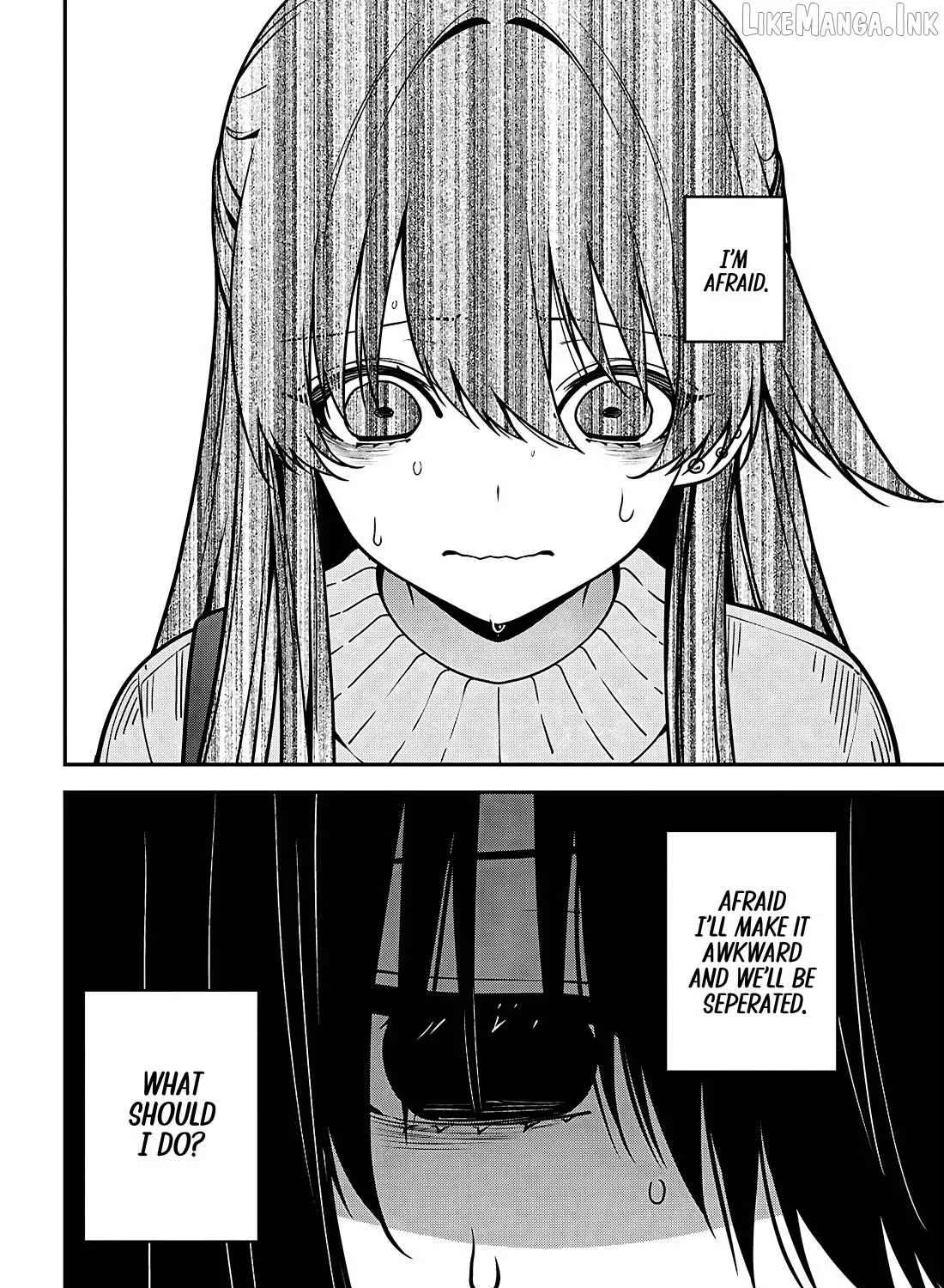 The Yankee Shimizu-san Sitting Next to Me Has Dyed Her Hair Black Chapter 21 - page 30