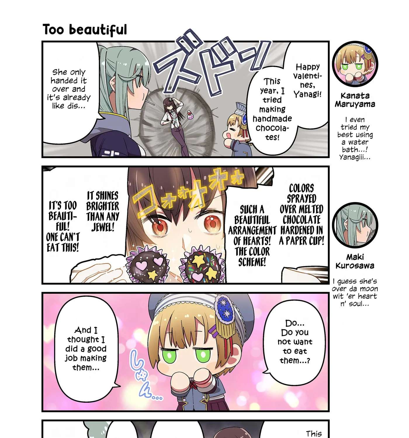 Heaven Burns Red Official 4-Koma Chapter 204 - page 1