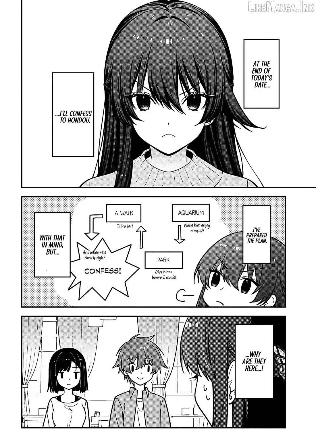 The Yankee Shimizu-san Sitting Next to Me Has Dyed Her Hair Black Chapter 21 - page 2