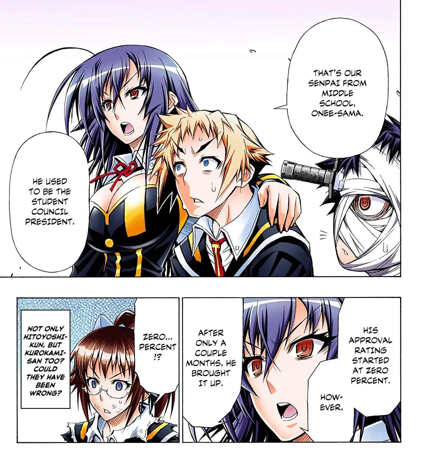 Medaka Box (Official Colored) Chapter 56 - page 14