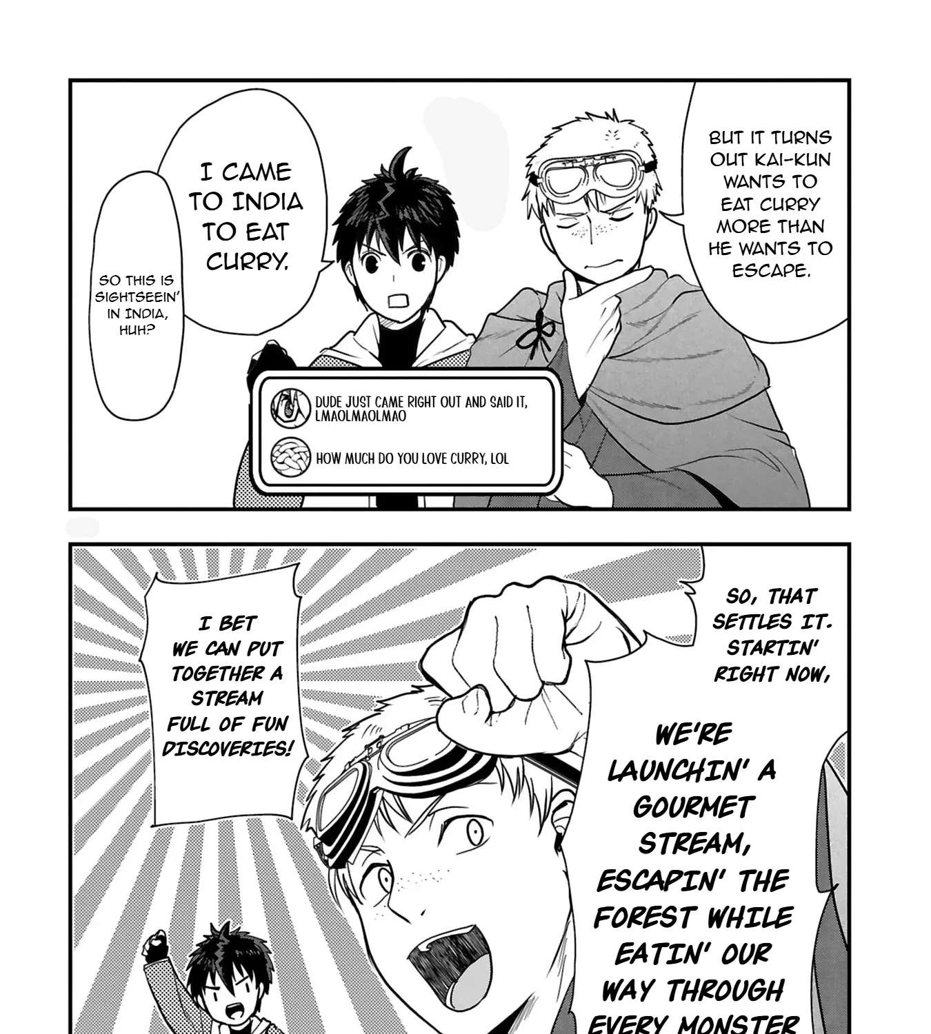 Eat Curry and Level Up Chapter 5 - page 46