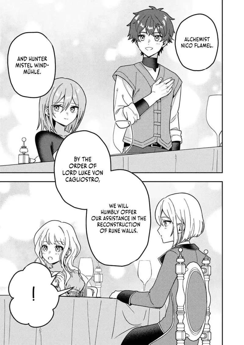 Renkinjutsushi no Henkyou Saisei Slow Life ~S-kyuu Party de Koritsu Shita Shoujo wo Kabattara Tsuihousareta no de, Issho ni Shiawase ni Kurashimasu~ Chapter 3 - page 24