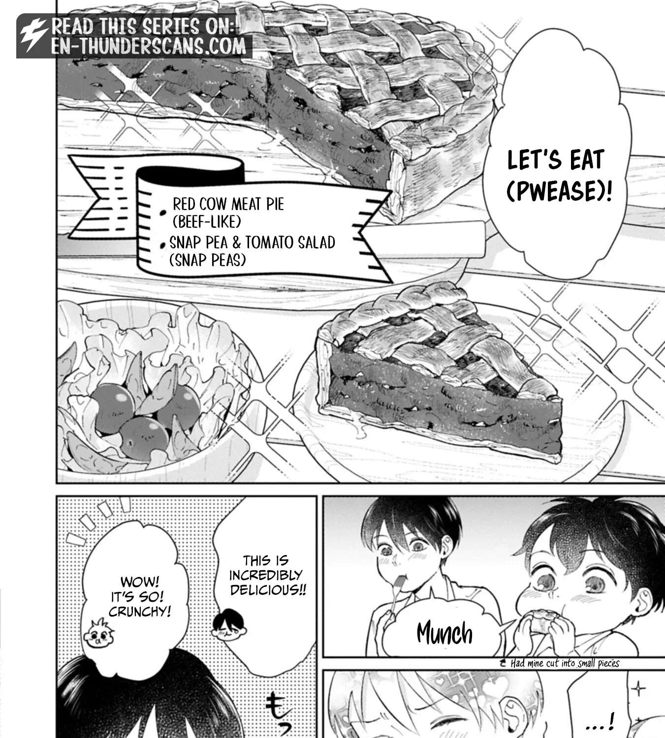 Ashita mo Ii Hi de Arimasu You ni.: Isekai de Atarashii Kazoku ga Dekimashita: San Kyoudai no Hokkori Gohan Nikki Chapter 5 - page 21
